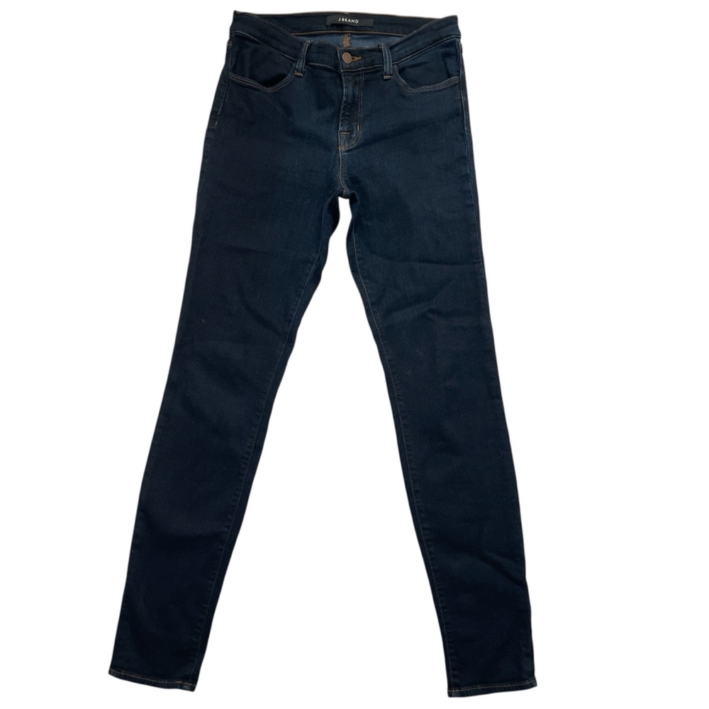 J Brand Mid Rise Super Skinny Sculpting Sexy Metropol Blue Jeans Women’s Size 28